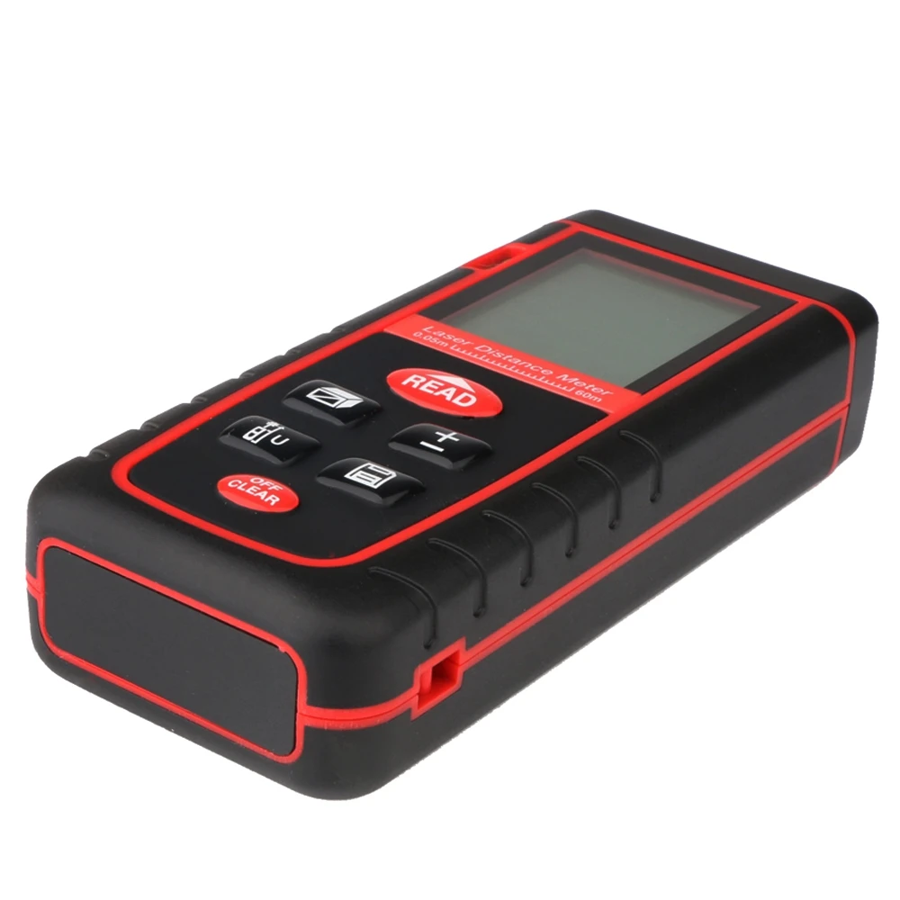 Высокое качество 60 м портативный дальномер лазерный измеритель расстояния