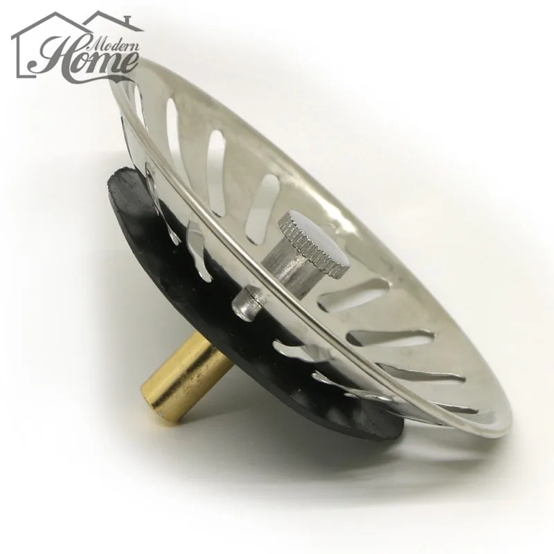 Фильтр для отверстий в раковине из нержавеющей стали 8 см 1 шт.|sewer filter|sink strainer