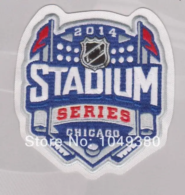 2014 Серия стадионов Джерси Chicago Blackhawks 32 Михал розивал хоккейный свитер черный