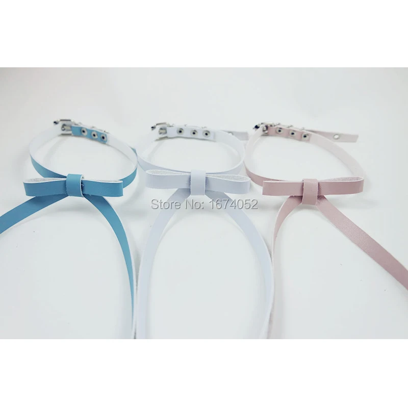 Ожерелье-чокер ручной работы в стиле Харадзюку с бантом | Украшения и аксессуары