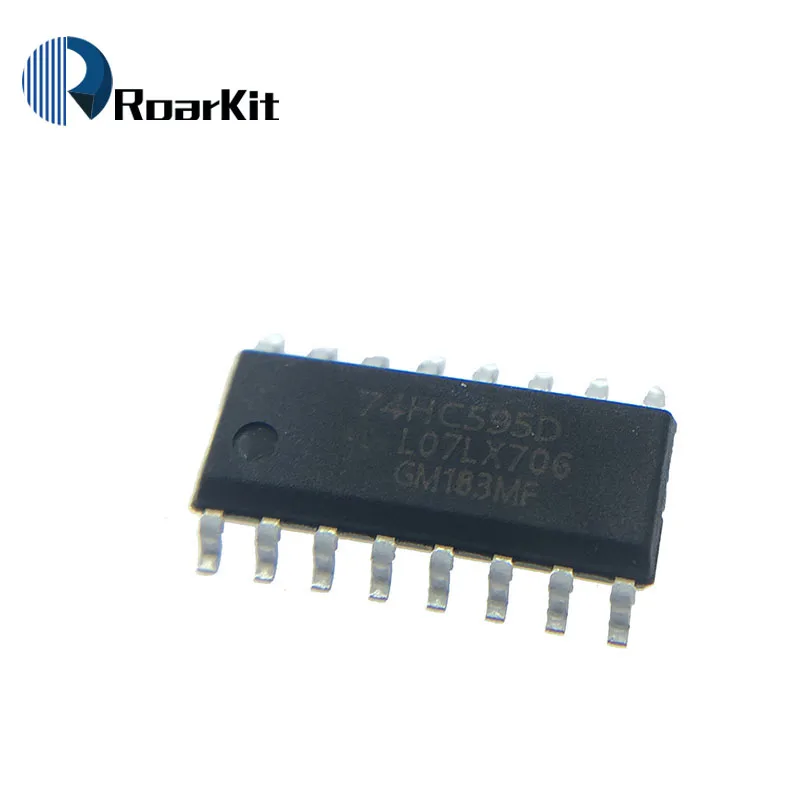 10 шт. 74HC595D 74HC595 SOP-16 регистр сдвига 8bit Shiftr логический чип IC | Электронные компоненты