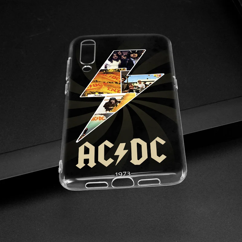 Мягкий силиконовый чехол Rock roll для Xiaomi Pocophone F1 Mi 5X A1 6X A2 8 SE Lite Play Mix3 9 9SE 9T Pro CC9 Модный