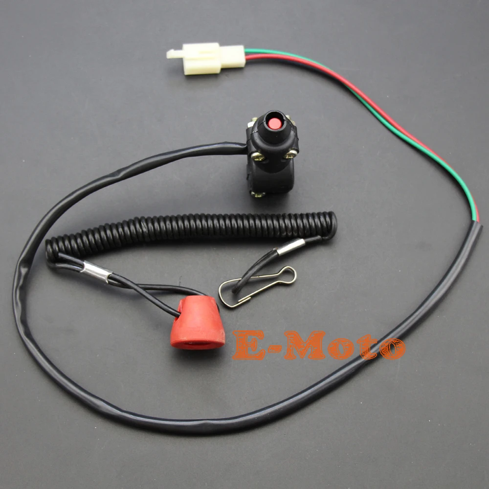 Квадроцикл мотоциклетный трос 12 В кнопка вкл/выкл 7/8 &quot крепление на руль 50 70 110