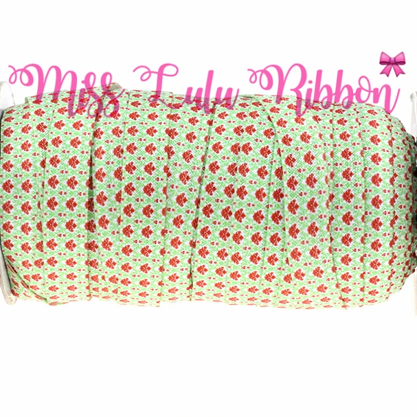 50 ярдов/рулон эластичная лента с рисунком дерева 16 мм 5/8 дюйма|ribbon diy|elastic ribbonprinted