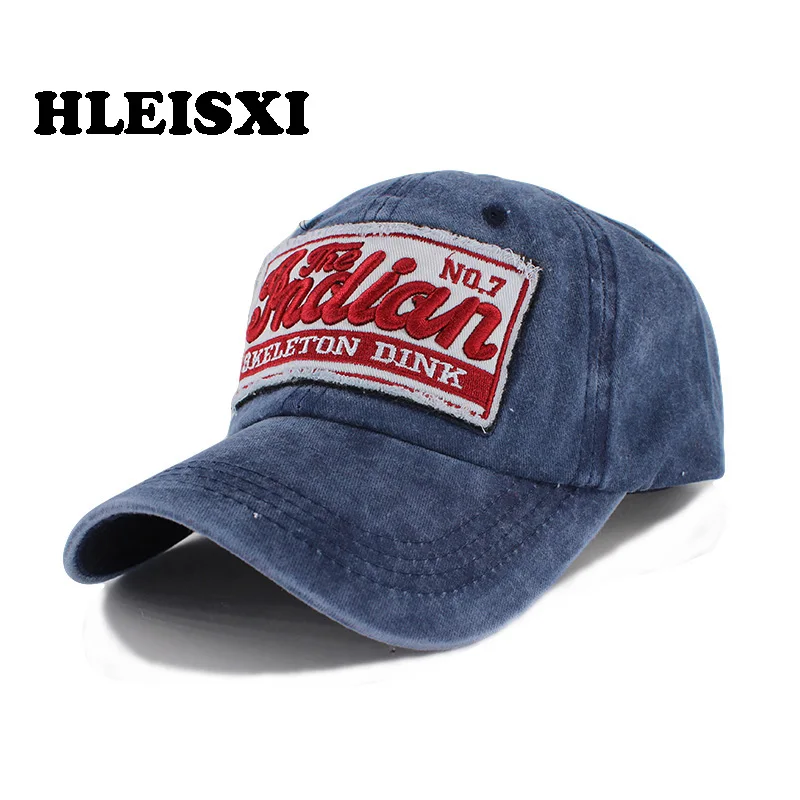 Мужские и женские бейсболки HLEISXI летние хлопковые регулируемые с надписью