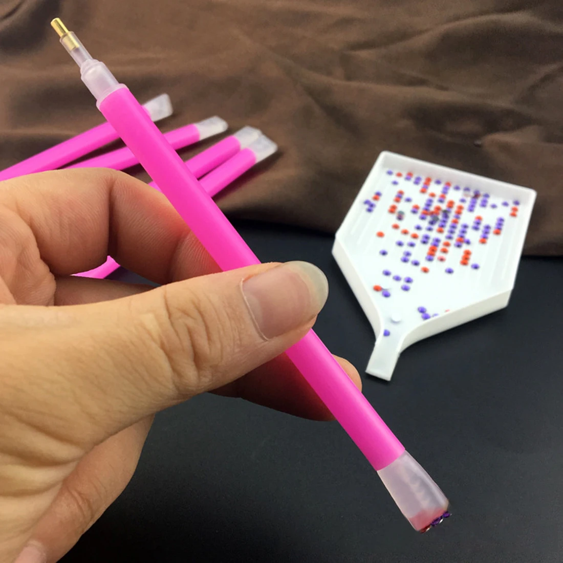 Набор для маникюра и самостоятельного 5 шт.|strass picker|dotting penpen manicure |