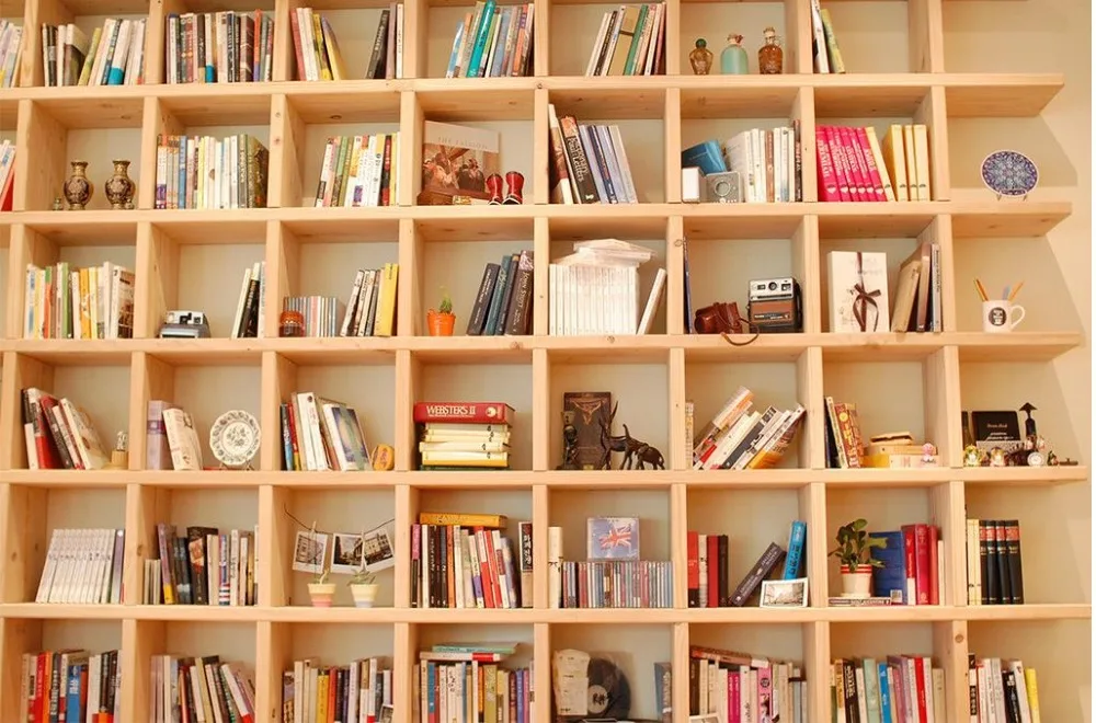 Пользовательские 3d обои книги фон книжная полка декоративная живопись фото для