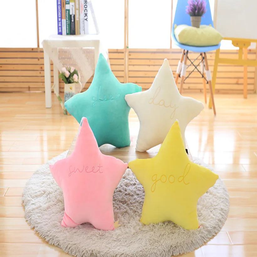 25 cmBaby подушка игрушки мягкие Звезда Луна облако спокойная кукла плюшевые мягкая