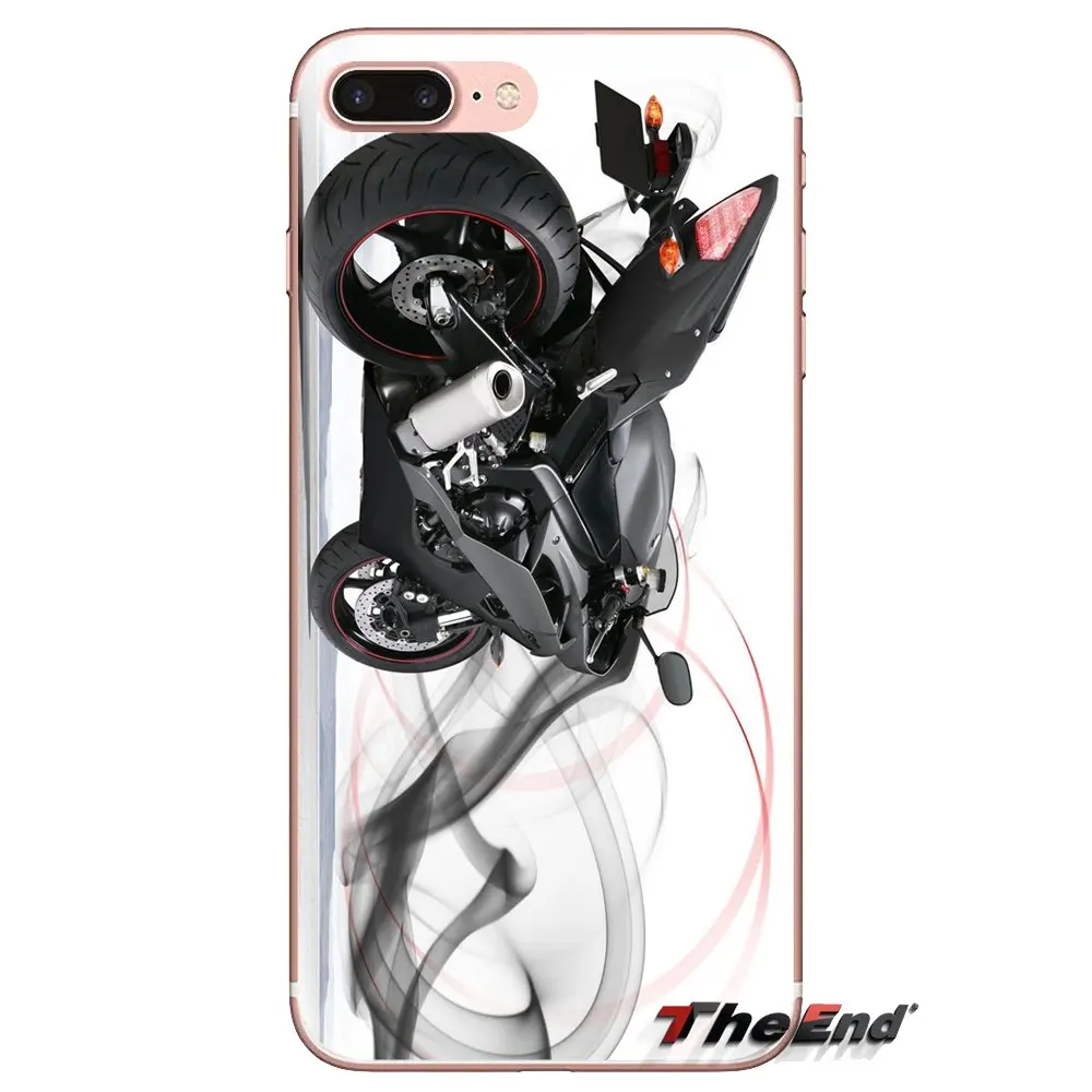 Мягкие прозрачные чехлы для iPod Touch Apple iPhone 4 4S 5 5S SE 5C 6 6S 7 8 X XR XS Plus MAX Yamaha R6 |