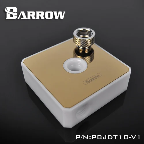 Курган PBJDT10-V1 POM водяной насос Крышка для DDC серии Золотое титановое покрытие с