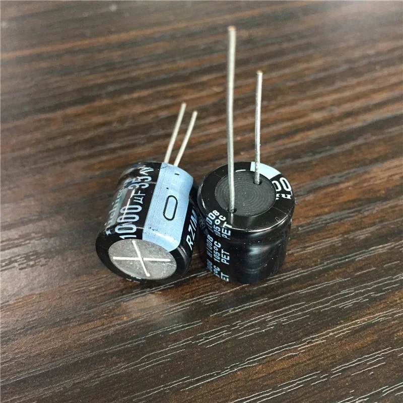 10 шт. 1000 мкФ 35 в NICHICON RZ серия Low frofile 16x15 мм 35V1000uF алюминиевый электролитический