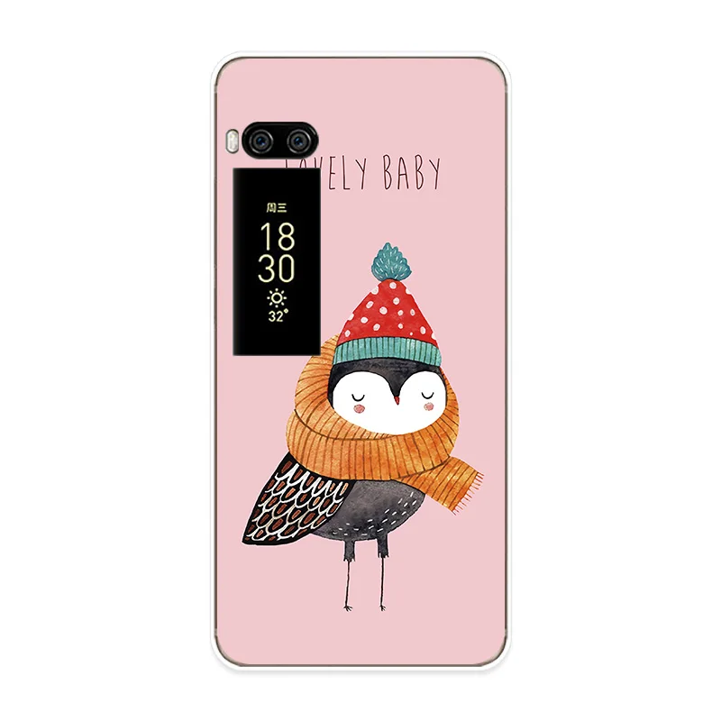 Мягкий силиконовый чехол для Meizu Pro 7, чехол s, 5,2 дюймов, Прозрачная силиконовая задняя крышка для телефона, для Meizu Pro 7 Plus, чехол Couqe - Цвет: F3