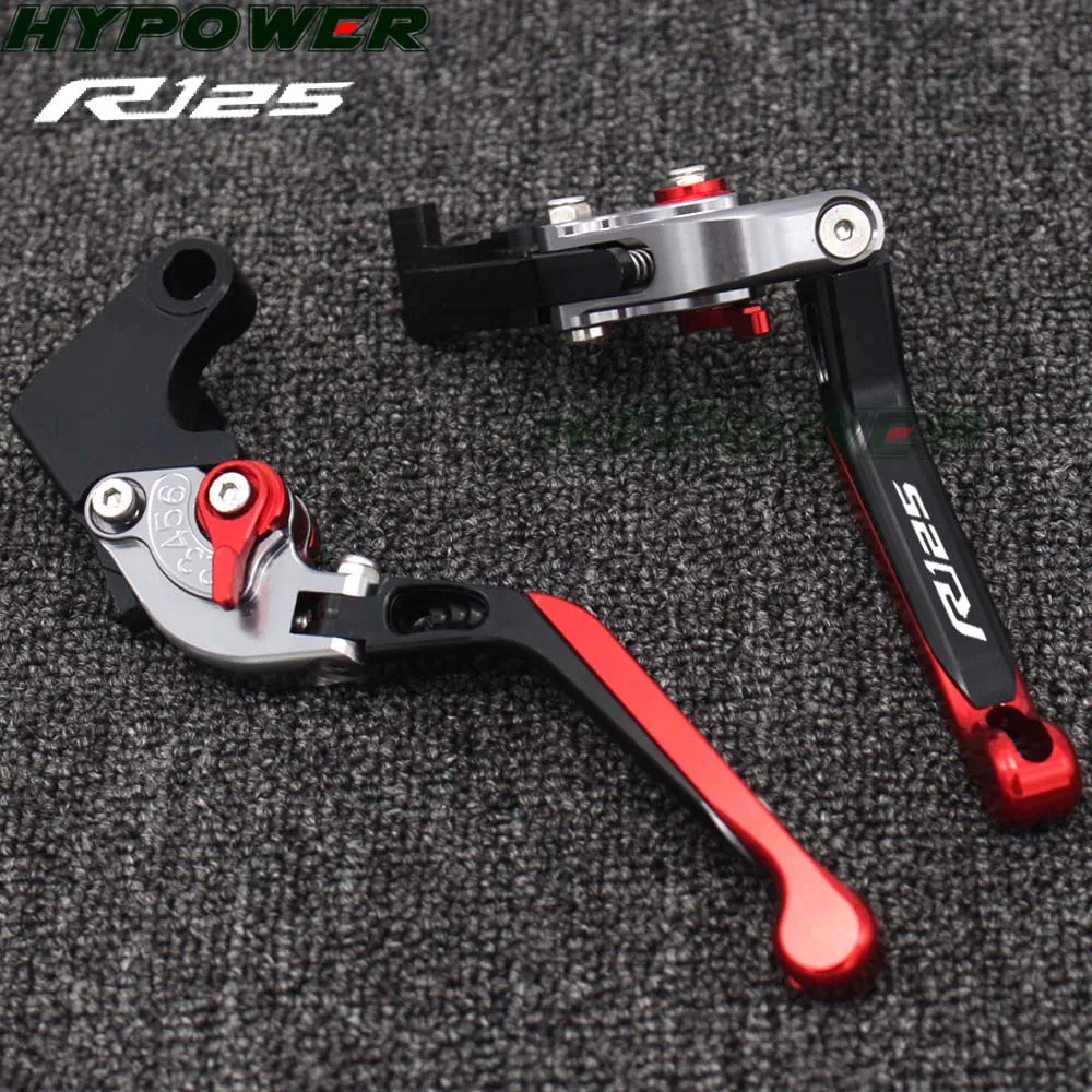 CNC Motorcycle Foldable Extending Brake Clutch Lever And Moto 170mm For YAMAHA YZFR125 YZF R125 2008-2011 2009 2010 | Автомобили и