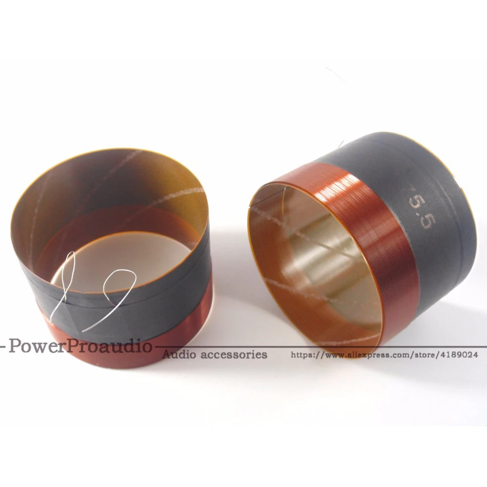 

2PCS 75.5mm Horn Speaker Bass Voice Coil Woofer Sound Driver