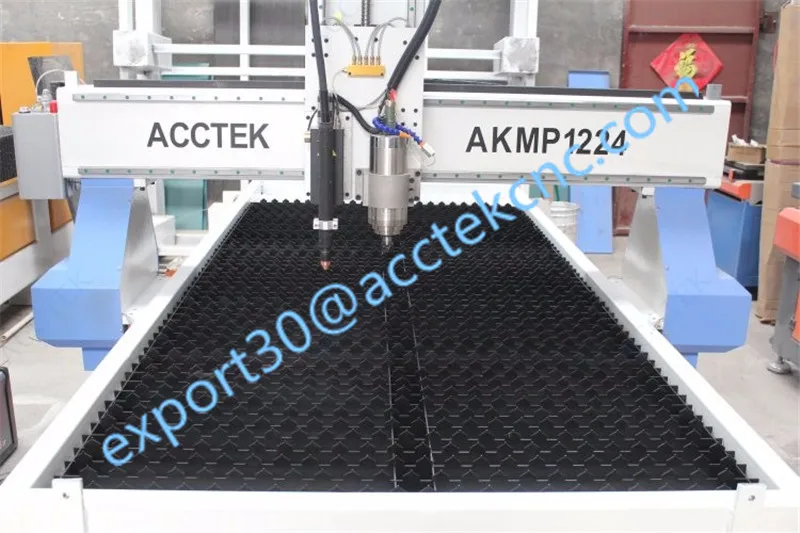 Заказной AKMP1224 Китайский фрезерный станок с ЧПУ плазменной резки ЧПУ|Фрезы по
