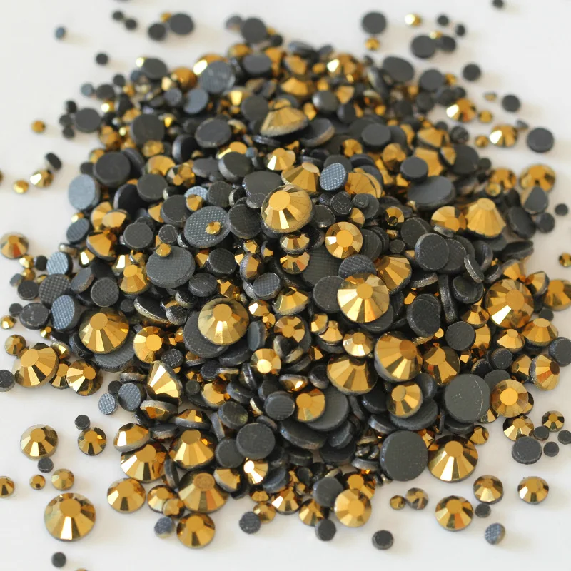 ZOTOONE 1440 шт DMC чешские Стразы для одежды с плоской задней стороной стеклянные