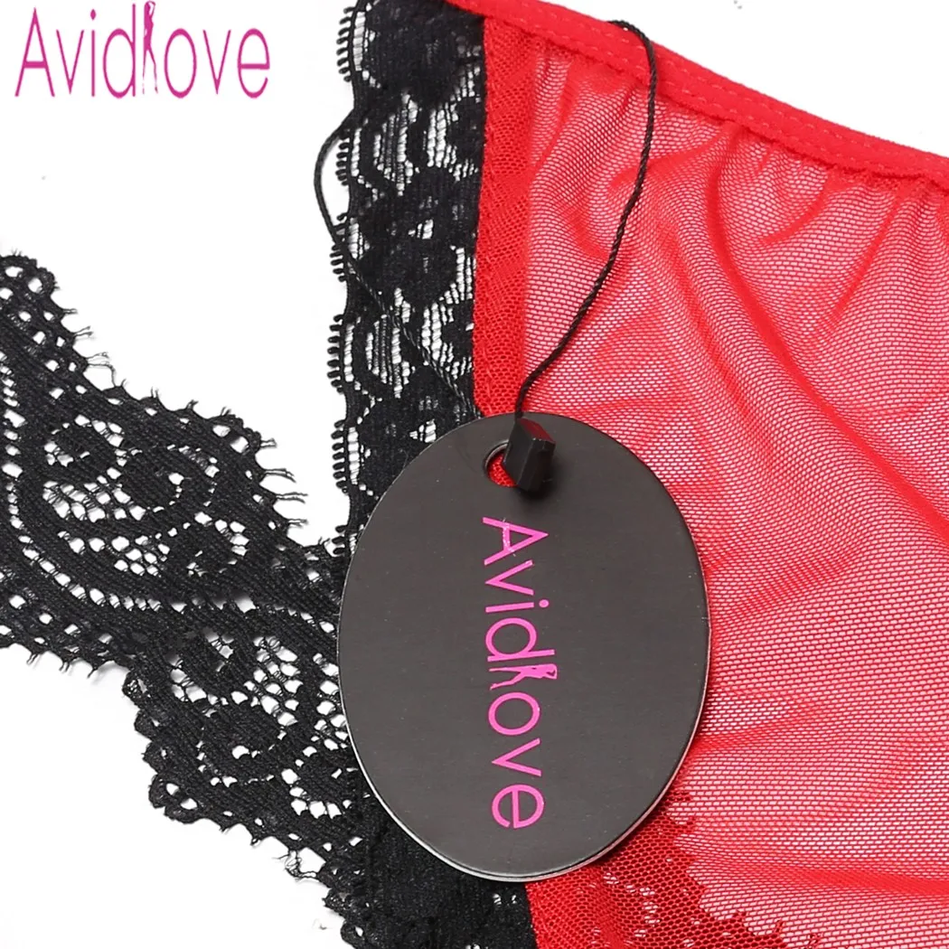 Avidlove женское сексуальное тонкое нижнее белье на бретельках с v образным вырезом