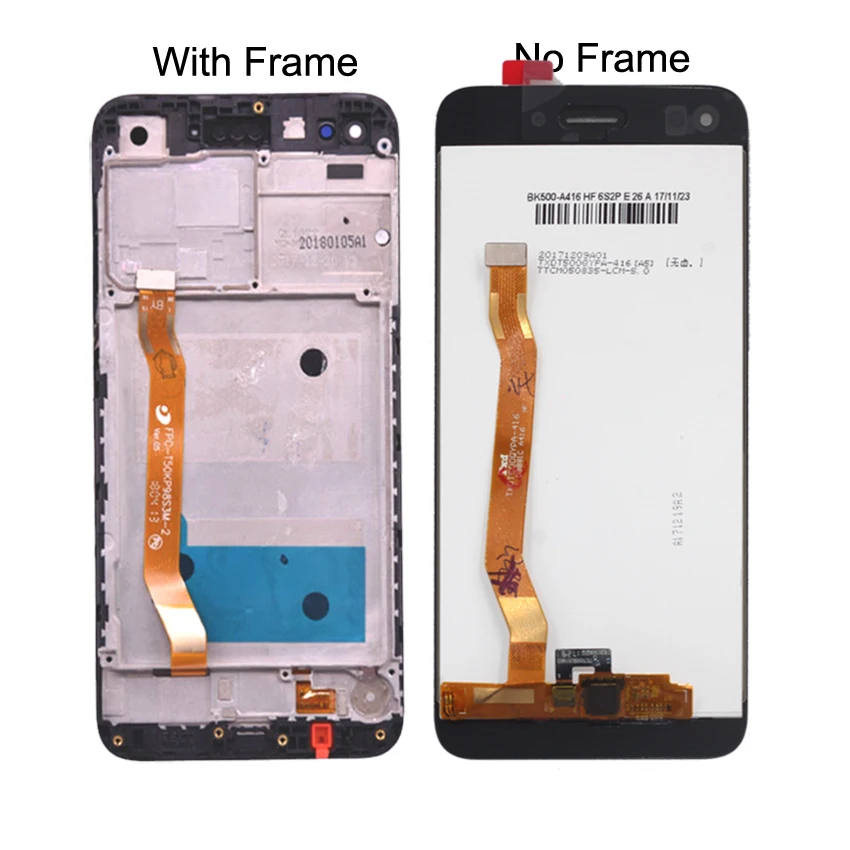 Оригинальный ЖК дисплей для Huawei P9 Lite mini сенсорный экран Y6 Pro 2017 с рамкой SLA L02 L22 L03