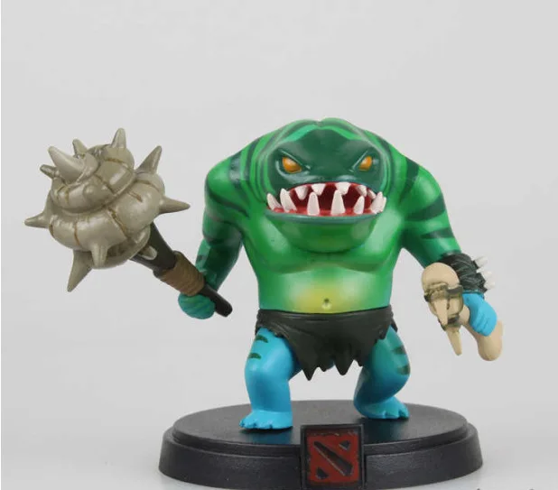 7 шт./лот Dota 2 фигурки героя набор игрушек новинка Dota 2 экшн фигурка Pudge Rylai Crestfall Akasha игры Куклы вечерние поставки декор