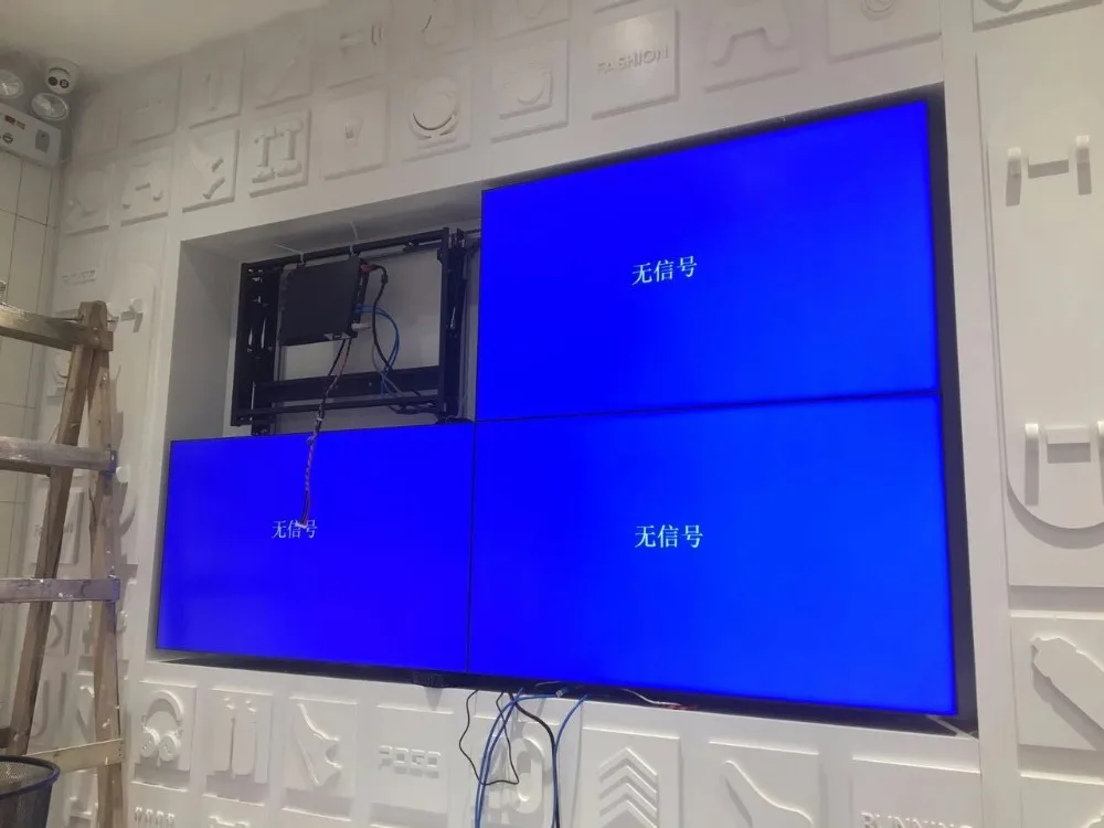 Folaida 3x3 2x2 46 ''49'' 55 ''ЖК-видео настенное крепление Передняя поддержка настенная подвесная скоба