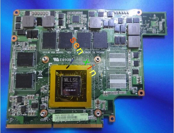 N11E GS A1 VGA G53JW G53SX G53SW G73JW G73SX G73SW GTX460M GTX 460M 1 5 GB видеокарта графическая карта|graphic card|card