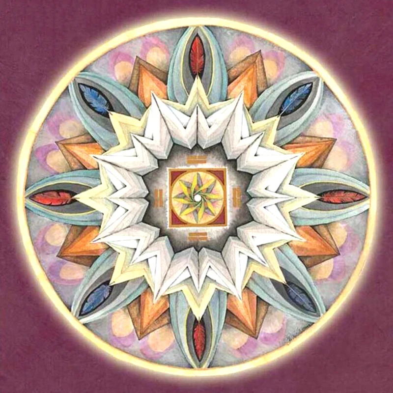 Алмазная картина 5D сделай сам с квадратными цветами религиозная мандала вышивка