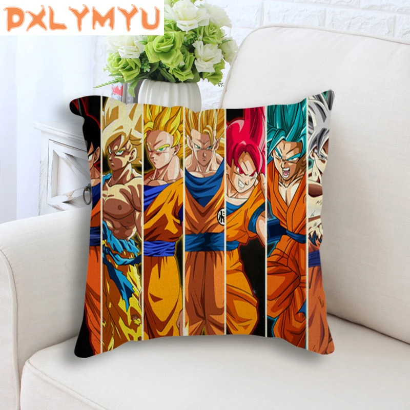 Декоративные подушки Торияма Акира Dragon Ball Son Goku Saiyan плакат с героями аниме печати