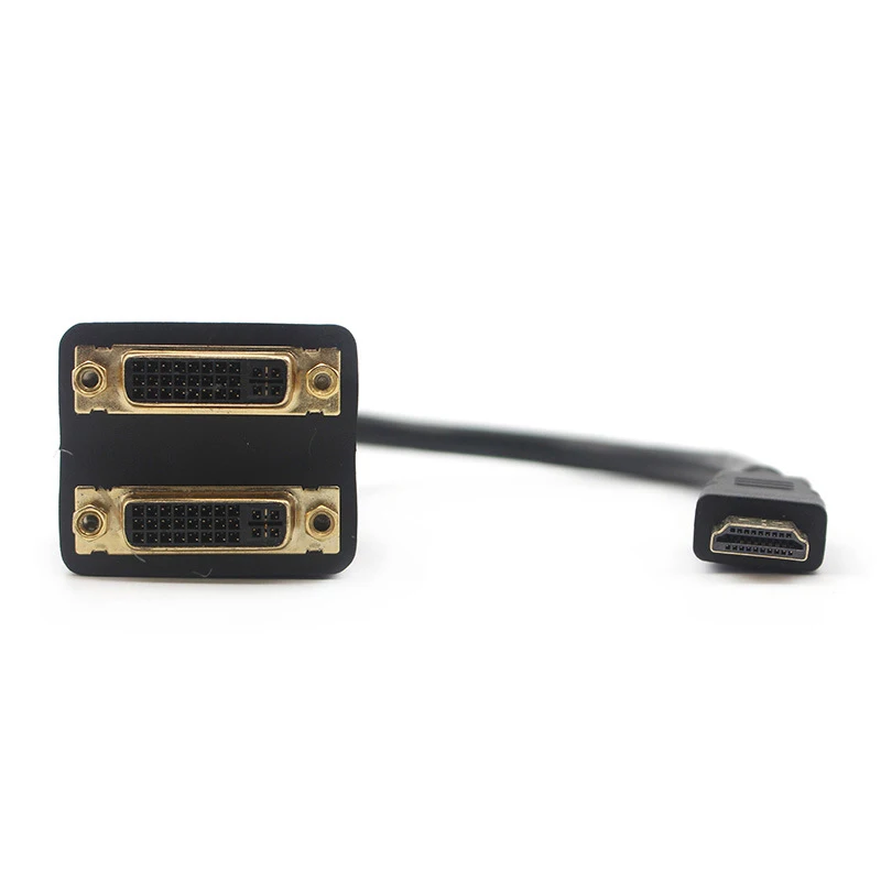 HDMI Male to DVI-D(24+5) Female 2 Video Splitter adapter Converter Cable | Компьютеры и офис
