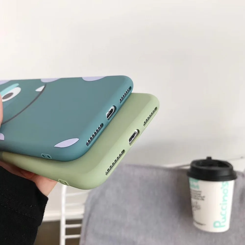 Милый мультяшный чехол для телефона с большим глазом для huawei P20 P30 Mate20 Pro Lite матовый чехол для Honor 9 10 8X Nova 3 3i 3e 4 4e