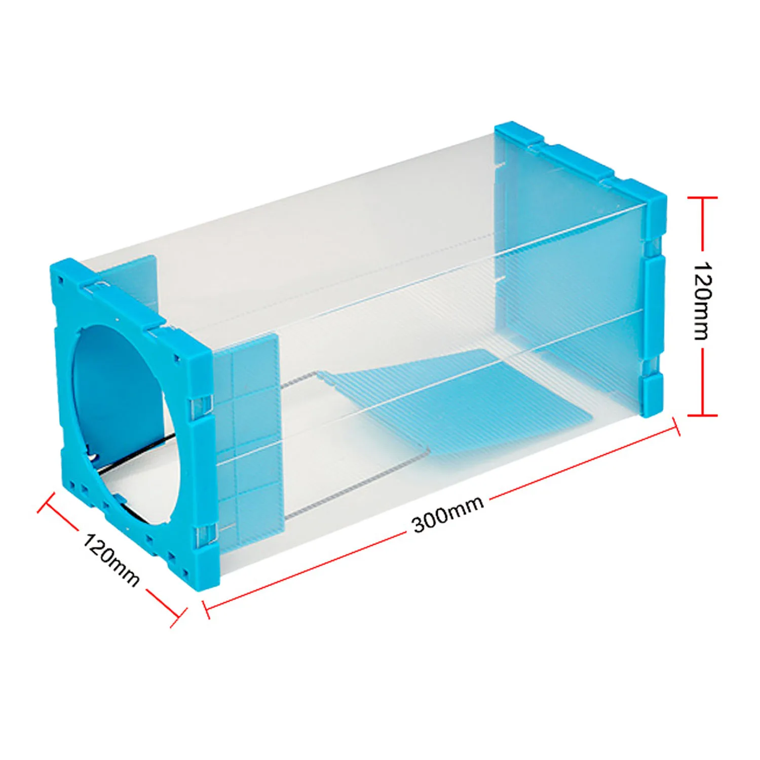 Behogar гуманный многоразовые ясные Пластик Мышь мыши крысы ловушки Ловца No Kill