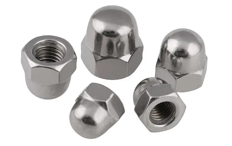 

Acorn Nuts M3 M4 M5 M6 M8 M10 M12 M14 M16 Cap Nuts Stainless Steel 304