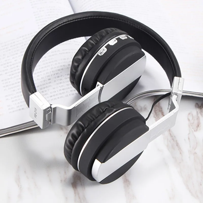 Bluetooth 4,2 с FM SD картой читаемые музыкальные беспроводные наушники складные стильные наушники