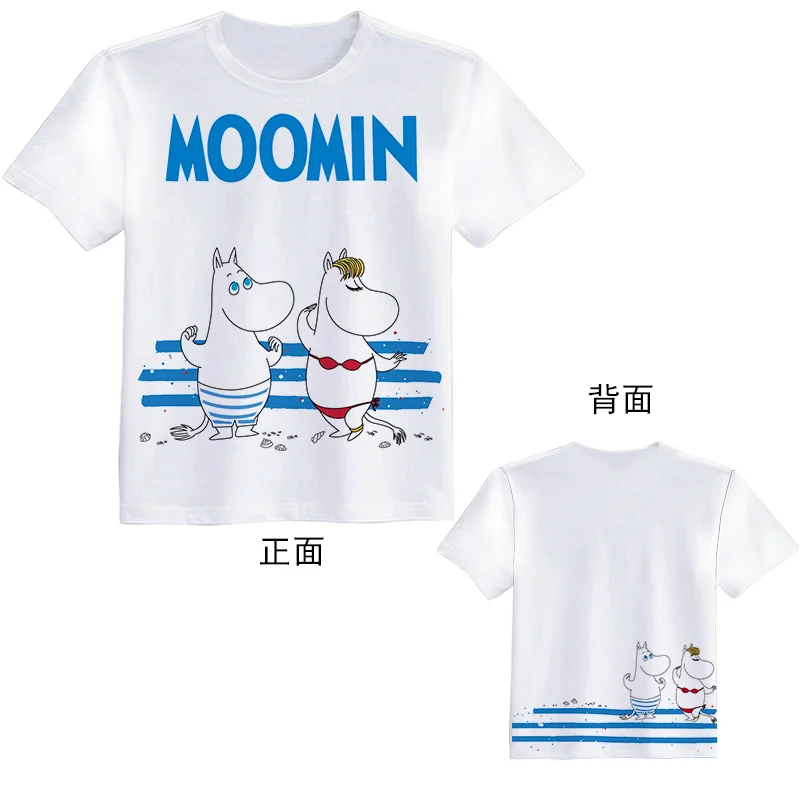 Moomin/Милая футболка Amy Slich Little My, футболка с короткими рукавами в стиле Харадзюку, уличная одежда в стиле аниме, Толстовка на заказ, футболка из модальной ткани - Цвет: 5