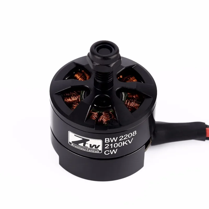 1x Оригинальный ZTW Черная Вдова 2208 2100KV двигатель w/18A ESC 2 в 1 CW/CCW самолета|Детали и