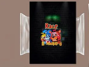 6Pcs Candy bar wraps Все серии пять ночей у Фредди бумажный стаканчик, тарелка Fnaf вечерние принадлежности баннеры/Кекс Топпер/для праздников и вечеринок украшения - Цвет: 6Pcs Candy bar wraps