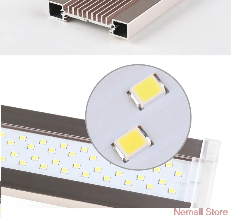 Chihiros 220-240v 20-60 см Adustable крышкой тонкий SUNSUN ADE светодиодный аквариумный светильник ing светильник с успешно выращивайте растения лампы аквариума