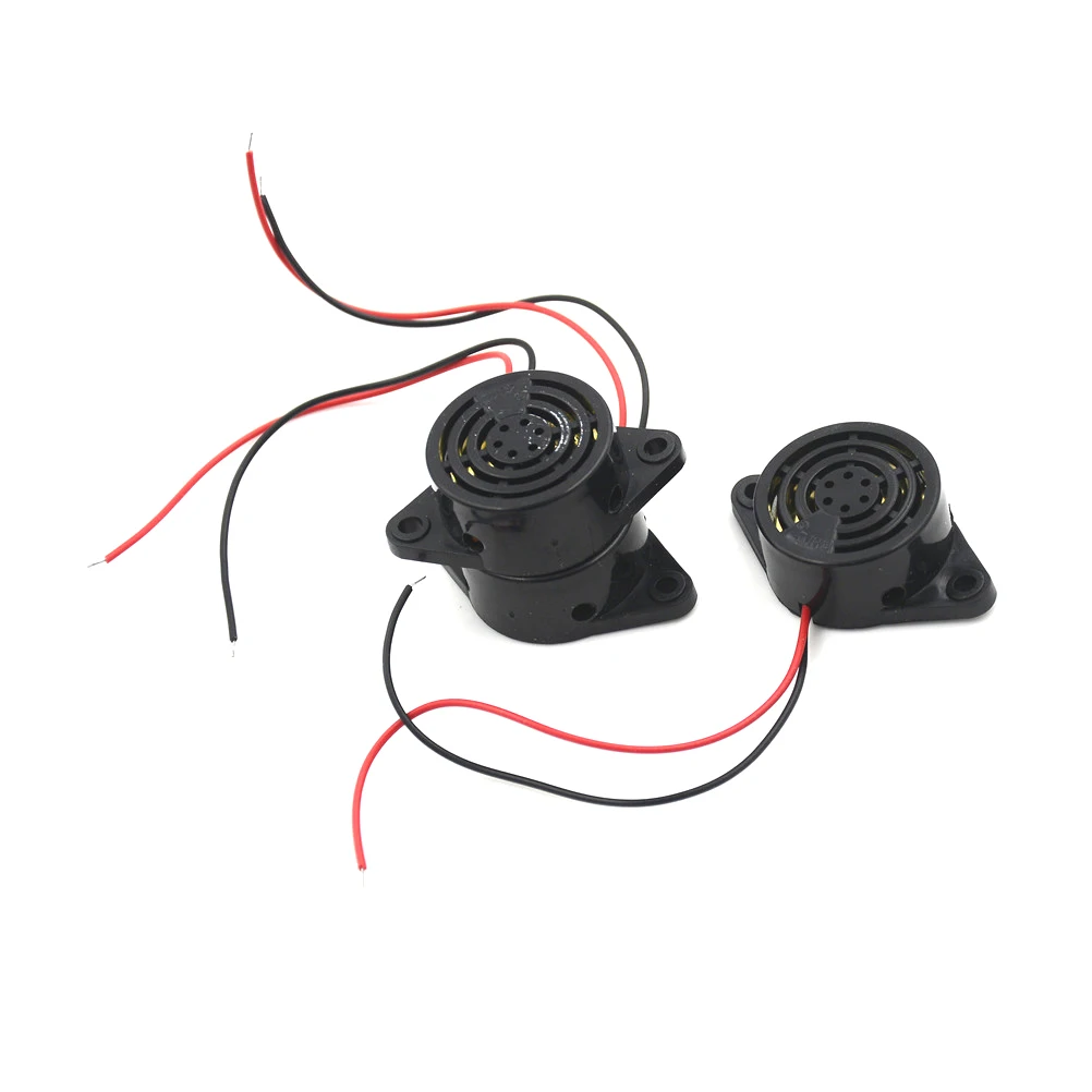 3 шт. 95DB 24V 12V высокой частоты электронный звуковой сигнал тревоги прерывистый