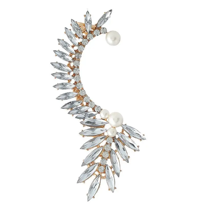 5pairs/pack European Exaggerated Crystal Rhinestone Earrings | Украшения и аксессуары