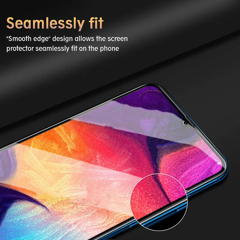 2-в-1 защитная пленка из закаленного стекла для samsung galaxy A20 A30 A40 A50 A70 Камера защитное устройство для объектива на M20 M30 A7 A8 A9 защитная пленка объектива защитное стекло