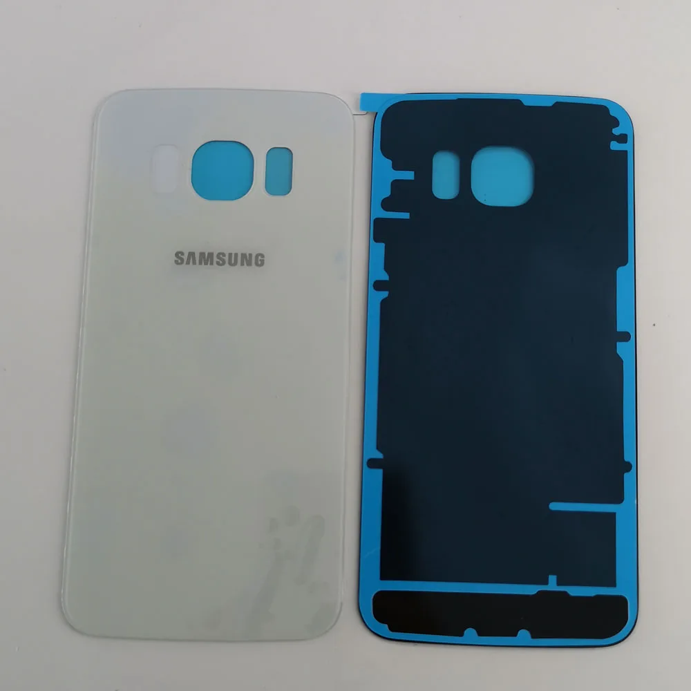 Для Samsung Galaxy S6 Edge задняя крышка батарейного отсека 3D стеклянная корпуса Замена +