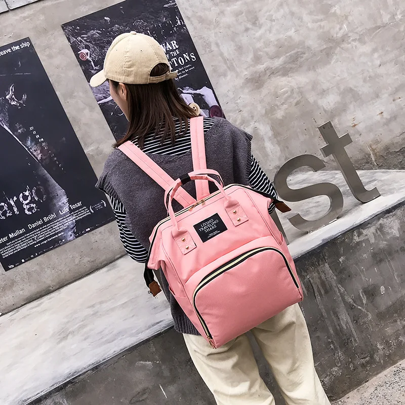 Женский туристический рюкзак Мумия материнства большой Ёмкость Рюкзаки Сумка