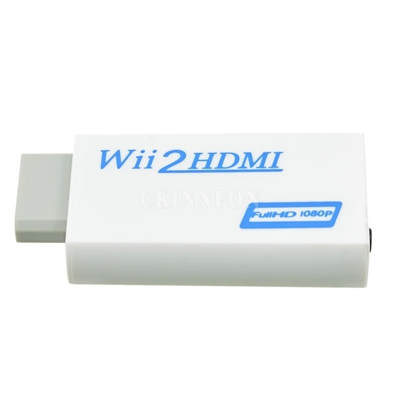 

Новинка 100 шт./лот для Wii-совместимый с HDMI адаптер преобразователь 3,5 мм аудио видео выход Full HD 720P 1080P HDTV монитор