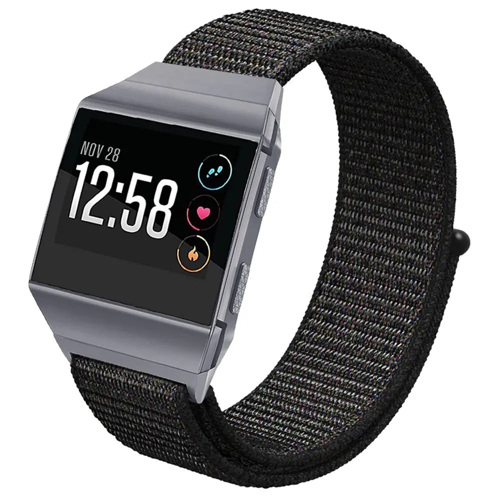TORQUILA нейлоновая Спортивная петля для Fitbit ионные часы ремешок дышащий Удобный