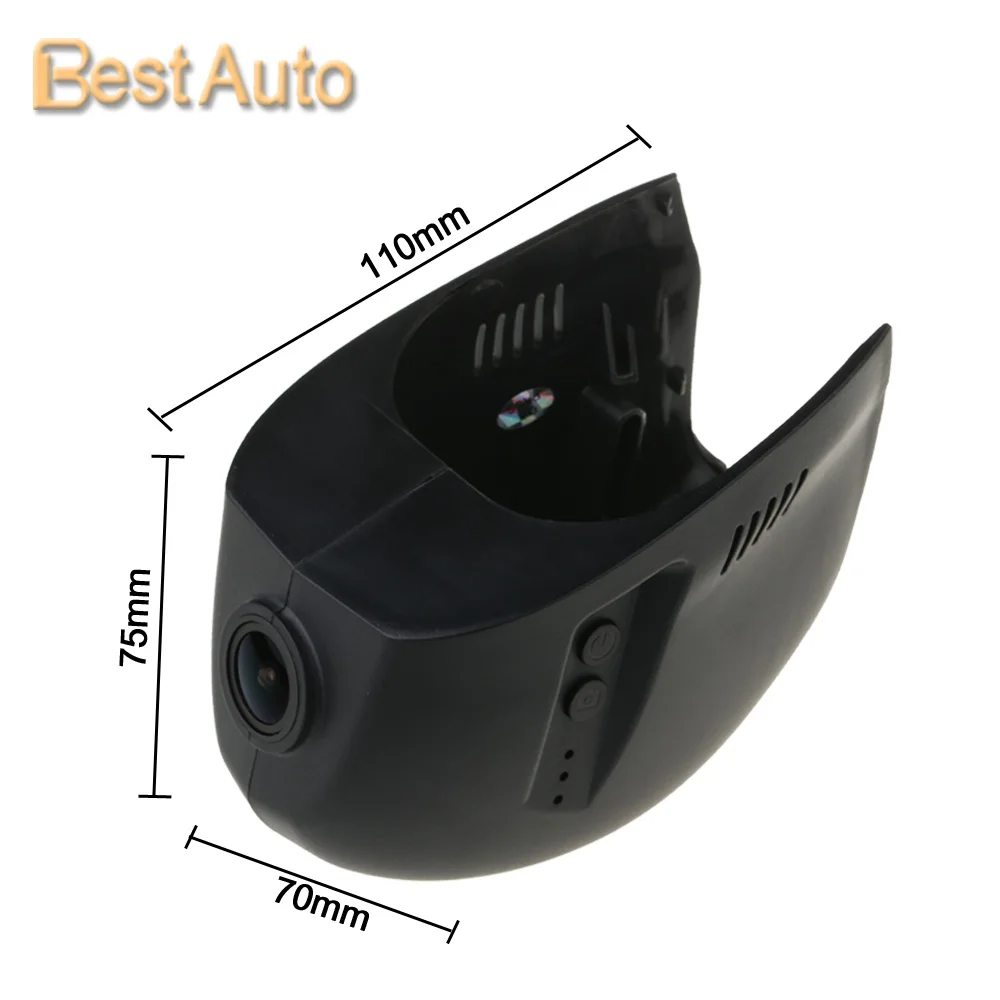 1920*1080P Автомобильный видеорегистратор с Wi-Fi и управлением через приложение для