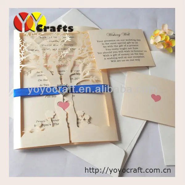 Лазерная резка дерева дизайн Пригласительные карты бесплатный логотип размер и