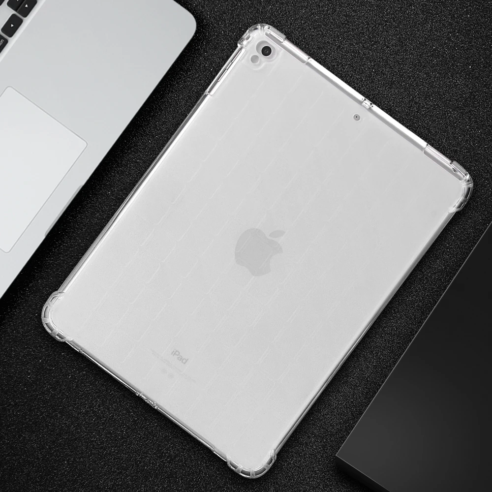 Для iPad 9 7 2018/2017/Pro 7/iPad Air 2/Air Чехол ТПУ чехол Обложка с ультра-тонкий ударопрочный