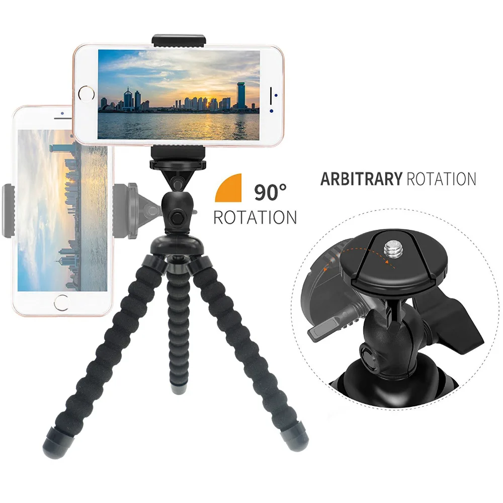 DUSZAKE гибкий Gorillapod мини-штатив для телефона Gorillapod камера Телефон Штатив мини для iPhone Xiaomi телефон камера аксессуары