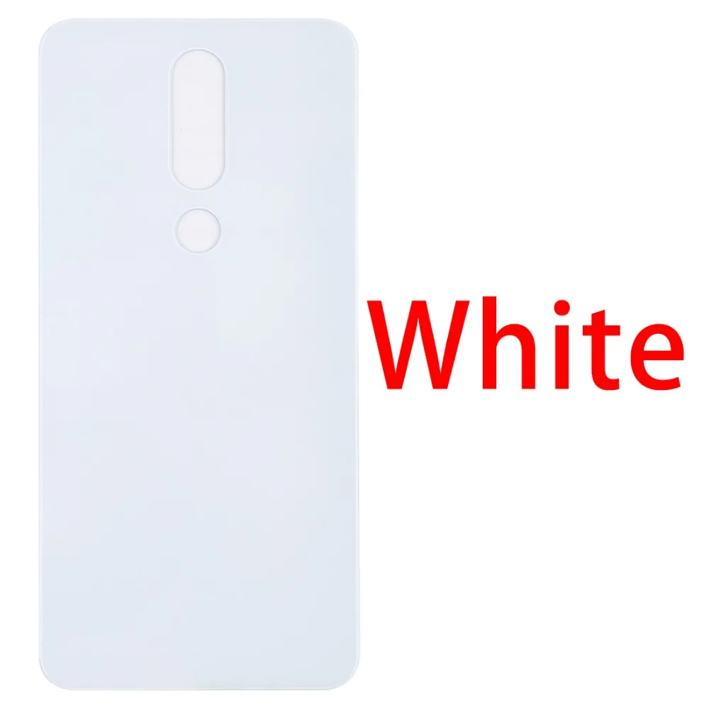 3 цвета для Nokia X6 (2018) задняя крышка Запасные Запчасти|Корпусы и рамки мобильных