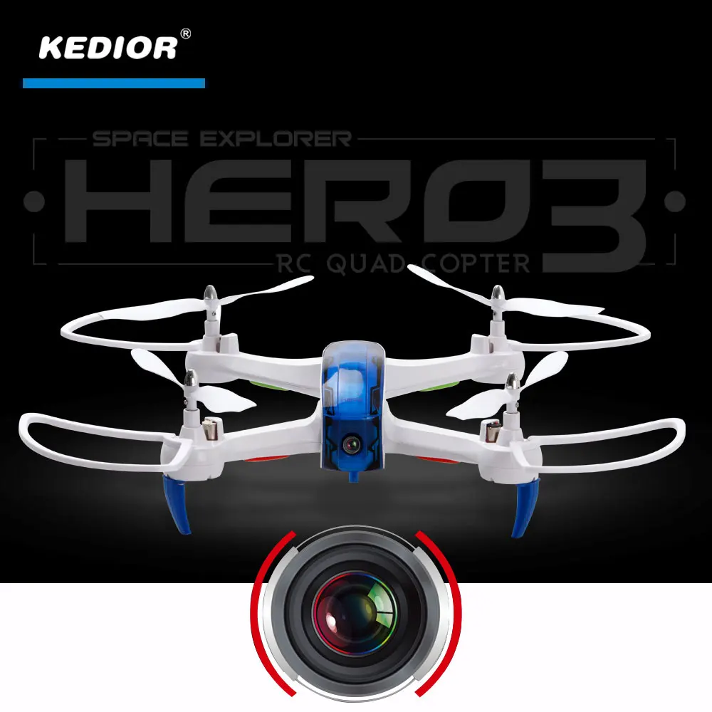 Новинка 2017 года Hero3 Радиоуправляемый Дрон с Wi Fi Камера HD 720 P в реальном времени