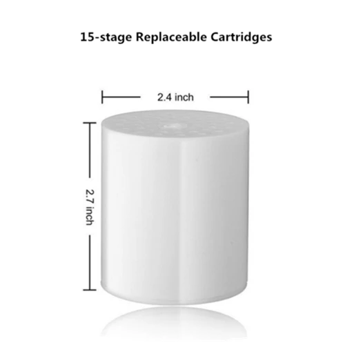15-Stage Cartridges Hongdec 12-15 сценический смеситель для душа очиститель головки фильтра для воды и Сменные картриджи - Цвет: 15-Stage Cartridges